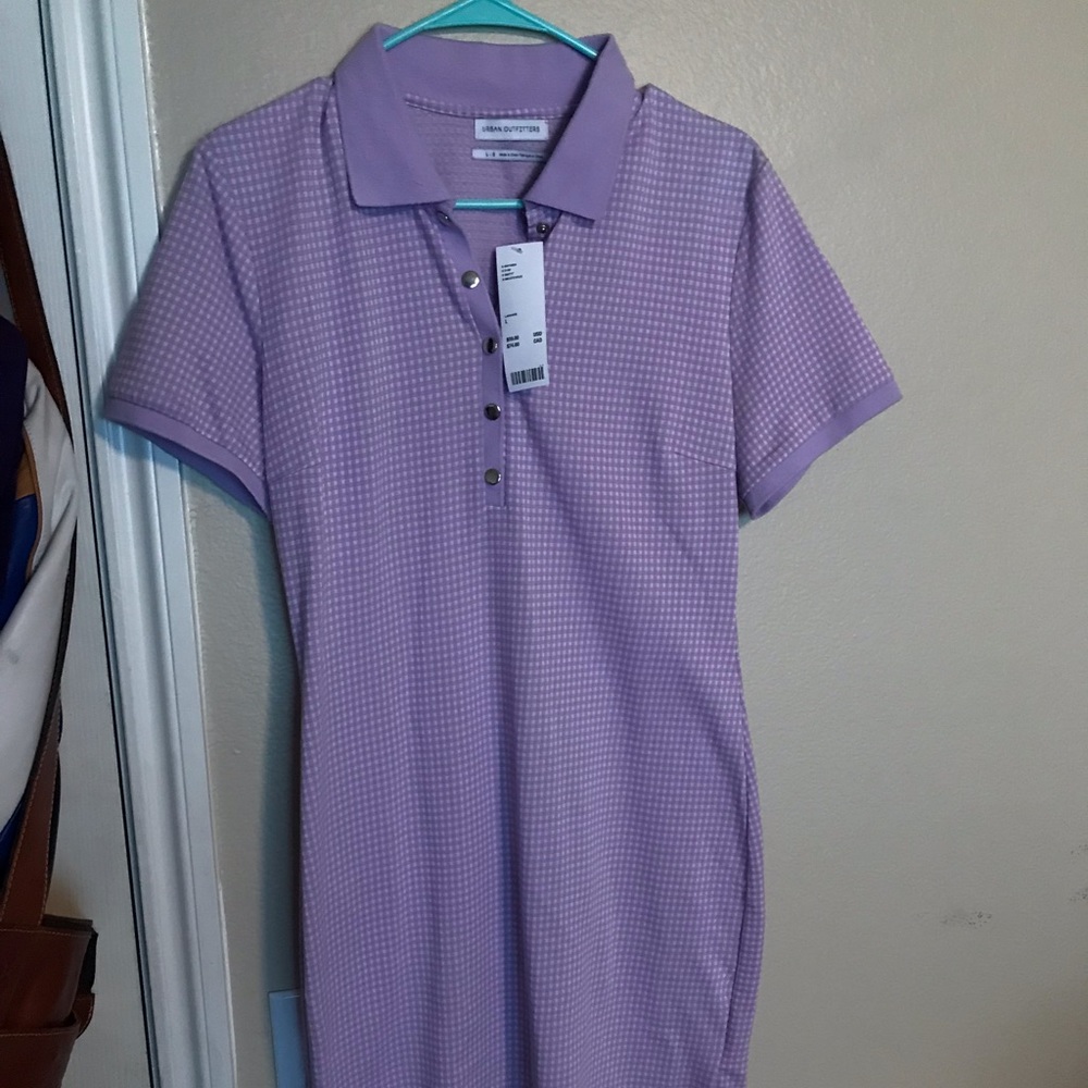 urban outfitters lavender dress nwt large